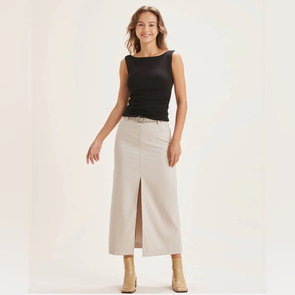 OGL Ruched Sides Boatneck Brami - Picture 4 of 10